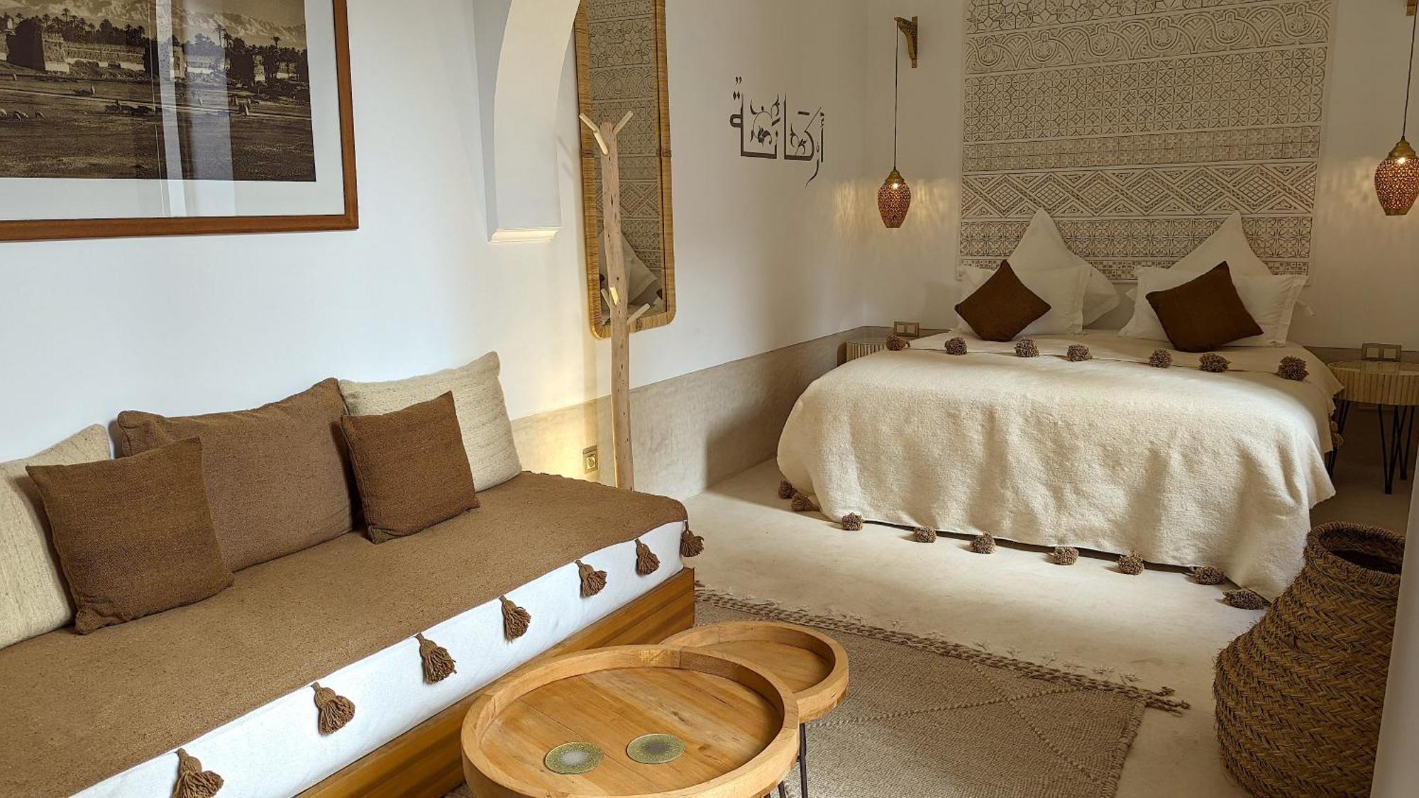 Riad Jardin Des Sens & Spa Marrákes Szoba fotó