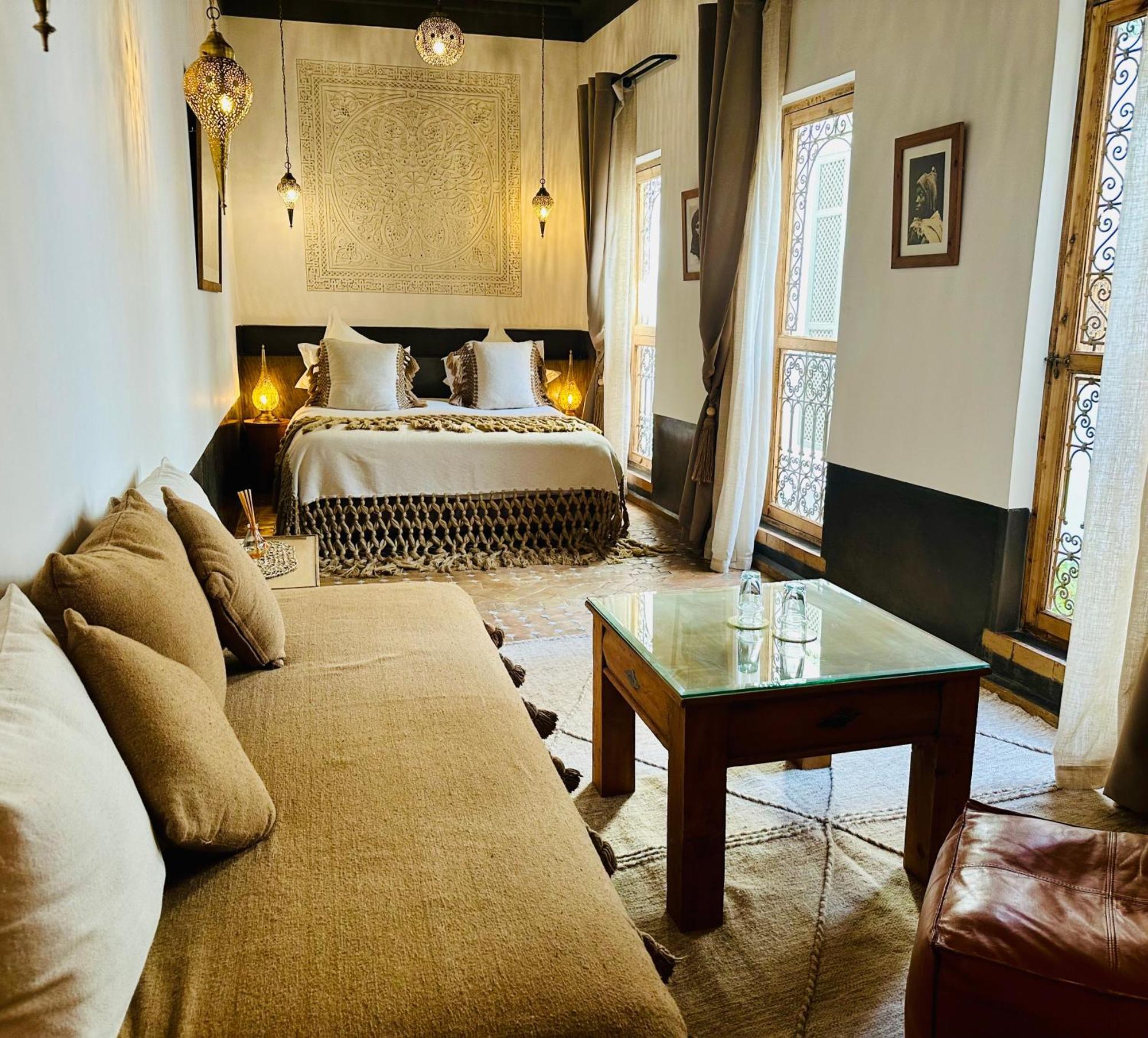 Riad Jardin Des Sens & Spa Marrákes Kültér fotó