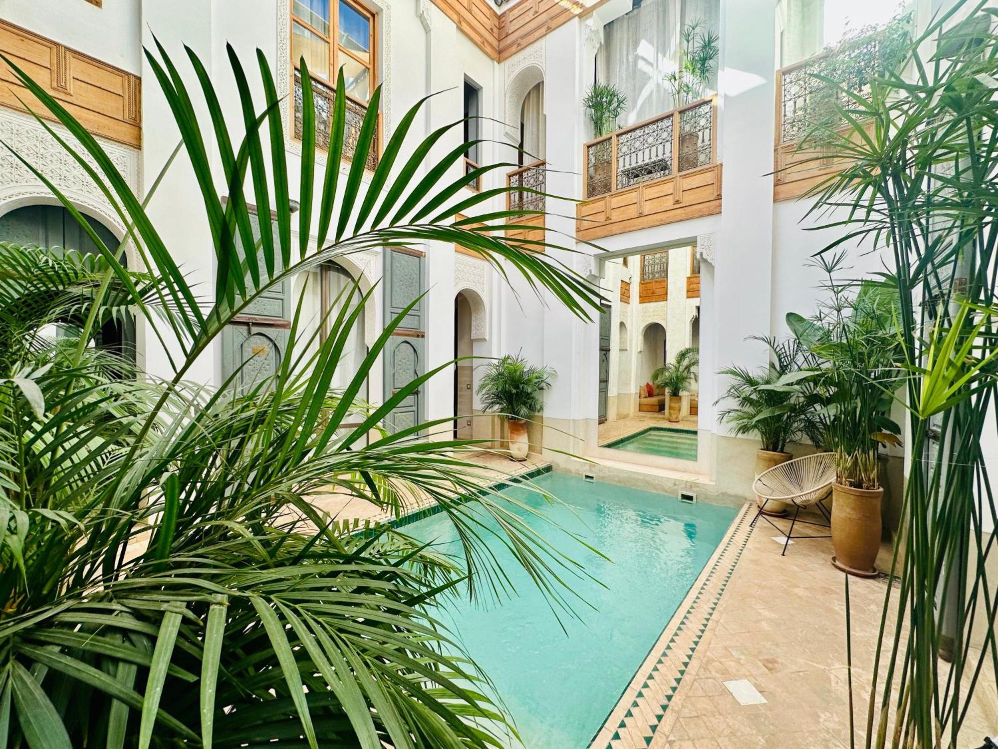 Riad Jardin Des Sens & Spa Marrákes Kültér fotó
